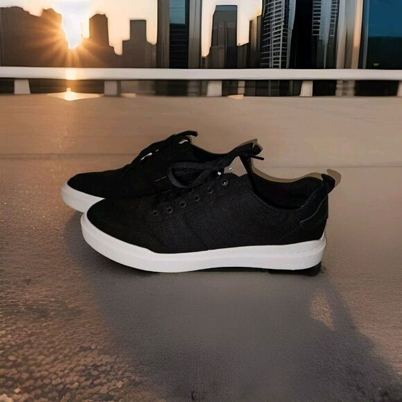 NEW Cole Haan Men's Grandpro Rally Canvas Court Sneaker Black Canvas C34741 12M - Picture 1 of 9